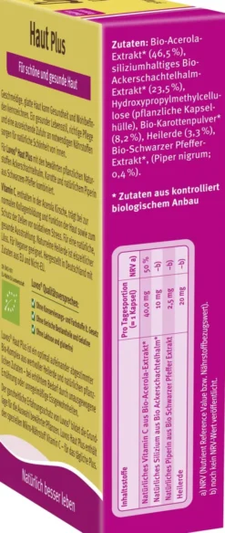 Luvos Heilerde Bio Haut Plus 30 Kapseln