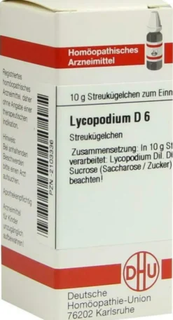Lycopodium D6 Dhu 10 G Globuli