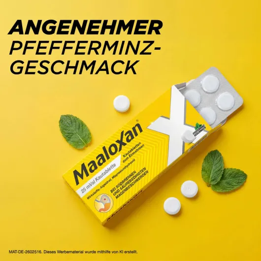 Maaloxan 25 mVal 100 Kautabletten