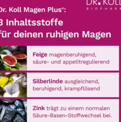 Magen Plus Dr.Koll Gemmo Feige Linde Zink Tropfen 50ml