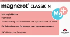 Magnerot Classic N 20 Tabletten