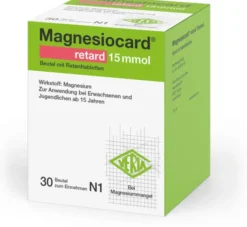 Magnesiocard Retard 15 Mmol Beutel Mit Retardierten...
