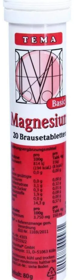 Magnesium 20 Brausetabletten