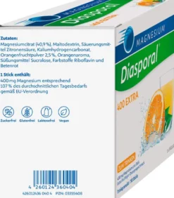 Magnesium Diasporal 400 extra Trinkgranulat 50 Stück
