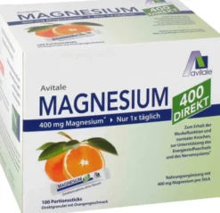 Magnesium 400 direkt Orange 100 Portionssticks