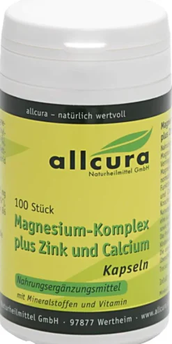 Magnesium Komplex Mit Zink und Calcium Kapseln