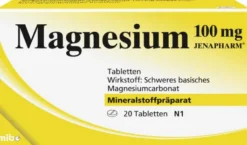 Magnesium 100 mg Jenapharm 20 Tabletten