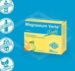 Magnesium Verla Direkt Citrus 30 Granulatbeutel