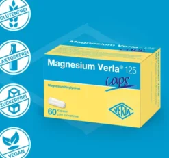 Magnesium Verla 125 mg 60 Kapseln