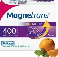 Magnetrans Duo Aktiv 400 mg 20 Sticks