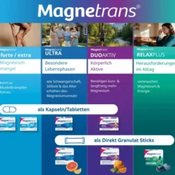 Magnetrans Extra 243 mg 50 Hartkapseln