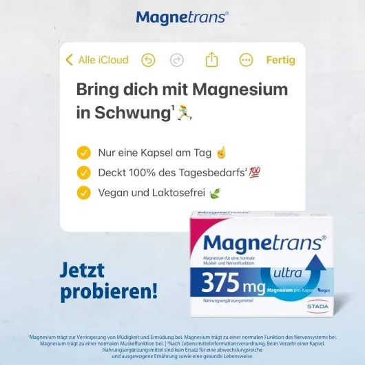 Magnetrans 375 mg Ultra 100 Kapseln