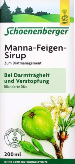 Manna-Feigen-Sirup Schoenenberger 200 ml