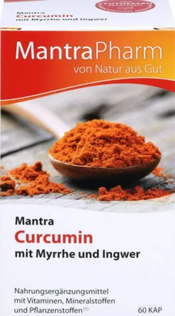 Mantra Curcumin Mit Myrrhe und Ingwer 60 Kapseln