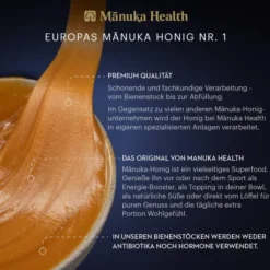 Manuka Health MGO 250+ Manuka Honig 500 g