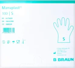 Manuplast Einmal Handschuhe Pe Gr.S 100 Stück