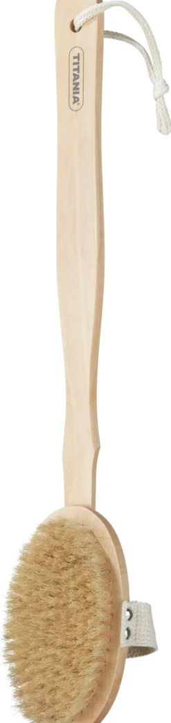 Massagebürste Mit Stiel 43 cm Ovaler Kopf Titania 1 Stück