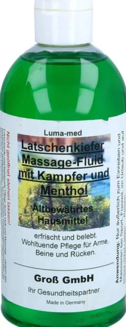 Massage-Fluid Latschenkiefer Kampfer Menthol 500 M