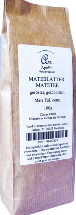 Mateblätter Geröstet Matetee 100 G