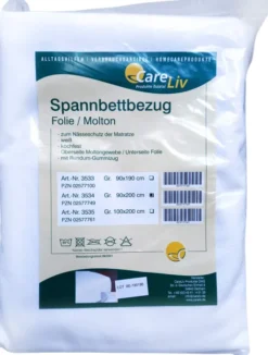 Matratzen Schutzbezug Molton Mit Folie 90x200cm