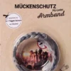 Mückenschutz Armband Pu-Leder Mischgrau Kda