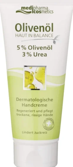 medipharma cosmetics Haut in Balance Olivenöl Dermatologische Handcreme 100 ml