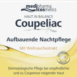 medipharma cosmetics Haut in Balance Coupeliac Aufbauende Nachtpflege 50 ml Creme