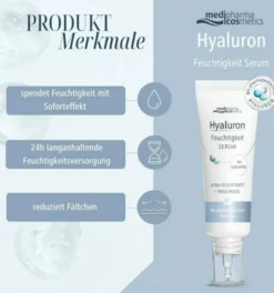 medipharma cosmetics Hyaluron Feuchtigkeit Serum 30 ml