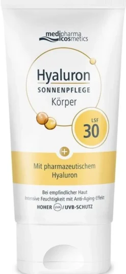 medipharma cosmetics Hyaluron Sonnenpflege Körper LSF 30 150 ml Creme