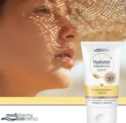 medipharma cosmetics Hyaluron Sonnenpflege Gesicht LSF 50+ getönt 50 ml