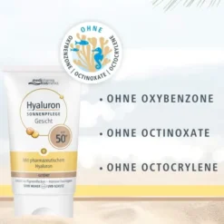 medipharma cosmetics Hyaluron Sonnenpflege Gesicht LSF 50+ getönt 50 ml