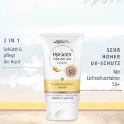 medipharma cosmetics Hyaluron Sonnenpflege Gesicht LSF 50+ getönt 50 ml