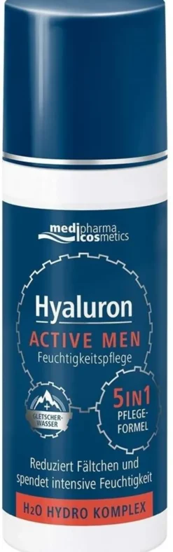 Medipharma Cosmetics Hyaluron Active Men Feuchtigkeitspflege 50...
