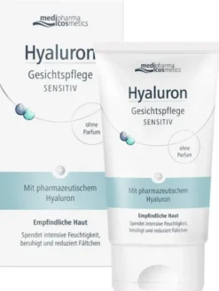 medipharma cosmetics Hyaluron Gesichtspflege sensitive 50 ml Creme