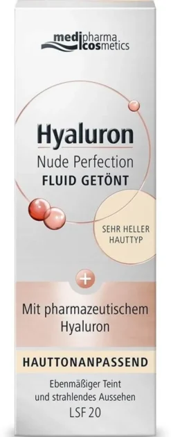 Medipharma Cosmetics Hyaluron Nude Perfection Fluid Getönt Sehr...