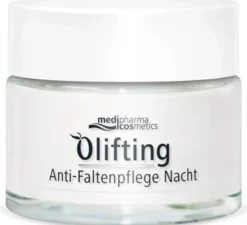 medipharma cosmetics Olivenöl Olifting Anti Faltenpflege Nacht 50 ml Creme