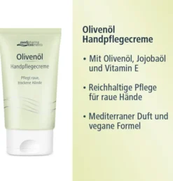 Medipharma Cosmetics Olivenöl Handpflegecreme 50 ml