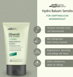 Medipharma Cosmetics Olivenöl Per Uomo Hydro Balsam Sensitiv 50...