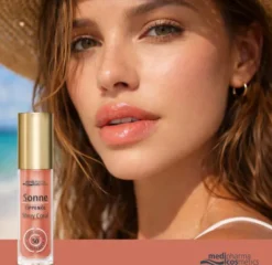 medipharma cosmetics Sonne Lippenöl shiny coral LSF 50 4 ml