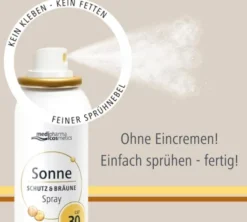 medipharma cosmetics Sonne Schutz & Bräune bronze LSF 30 Aerosol 150 ml Spray