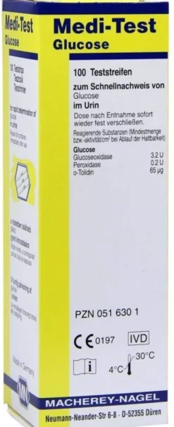 Medi Test Glucose 100 Teststreifen