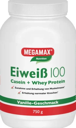 Megamax Eiweiß Vanille 750 G Pulver