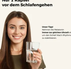 Melatonin 2 mg plus Hopfen und Melisse Kapseln 120 Kapseln
