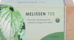 Melissen Tee Filterbeutel