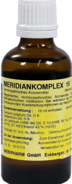Meridiankomplex Nr.15 Gelsemium Epiphyse Tropfen