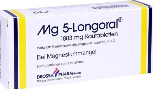 Mg 5 Longoral 50 Kautabletten