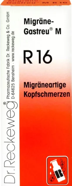 Migräne Gastreu M R 16 Tropfen