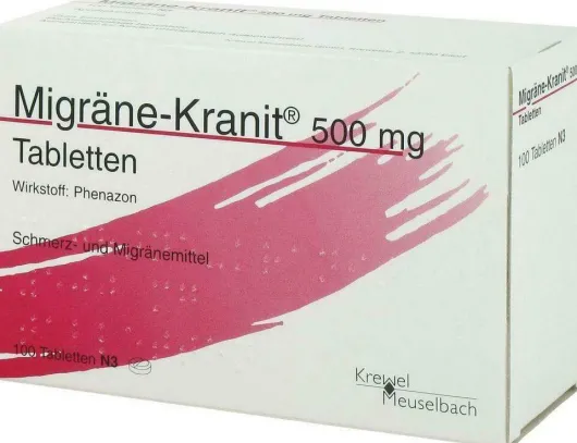 Migräne Kranit 500 mg 100 Tabletten