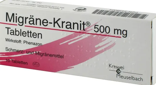 Migräne Kranit 500 mg 10 Tabletten