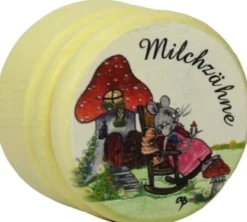 Milchzahndose Holz Bunt Mit Bild Groß
